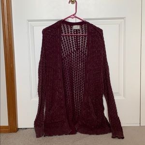 Cardigan sweater
